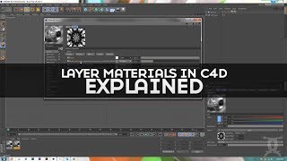 Tutorial Material Layers in C4D [upl. by Amaty]