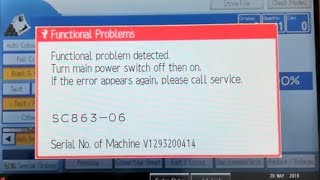 How to Reset RICOH SC86306 Without Loss Settings [upl. by Eivlys]