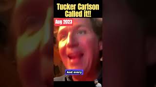 Tucker Carlson Predicted An Attempt On Donald Trumps Life [upl. by Nylecyoj790]