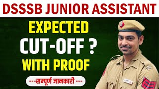 DSSSB Junior Assistant Expected Cutoff  DSSSB JA Expected Cutoff with Proof dsssbjuniorassistant [upl. by Sunev]