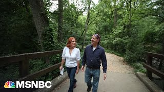 Rep Jamie Raskin takes Jen Psaki on a hike talks about battling grief and fighting for democracy [upl. by Tunk]