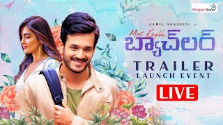 Most Eligible Bachelor Trailer Launch Event Live  Akhil Akkineni Pooja Hegde  Shreyas Media [upl. by Wightman]