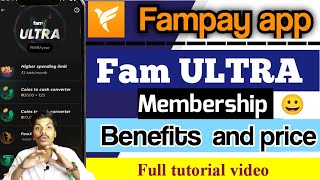 Fampay ultra  fampay ultra benefits  fam ultra kya hai  fampay ultra kaise buy kare  fampay app [upl. by Sadnak]