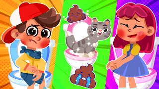 Poo Poo Song 💩  Healthy Habit Song for Kids amp Nursery Rhymes by Comy Zomy [upl. by Ramin]