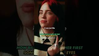 HOW BILLIE EILISH MADE HER FIRST SONG CALLED OCEAN EYES billieeilish [upl. by Pattison339]