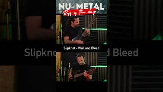 SLIPKNOT  WAIT AND BLEED metal numetal [upl. by Kihtrak]