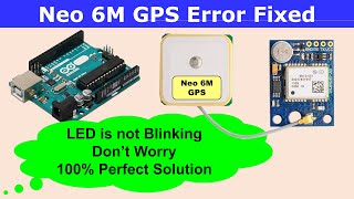 Neo 6M GPS Module Testing  GPS Module Interfacing with Arduino  Neo 6M GPS Module Arduino Project [upl. by Yrellav950]