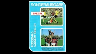 Sonderausgabe Fussball DDR Oberliga Spezial 19801981 FUWO Sportecho germany [upl. by Einnel763]