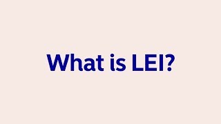 All you need to know about LEI codes by Nordea [upl. by Nnyleitak]