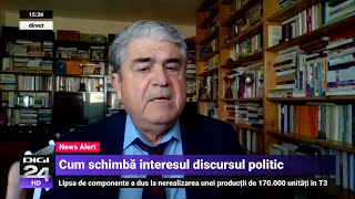 Studio Politic Dumitru Borțun Un discurs politic care încearcă să salveze aparențele [upl. by Albemarle]