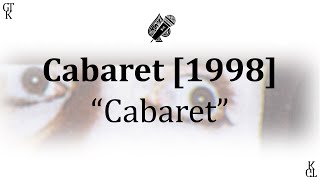 Cabaret 1998 Revival  Cabaret karaoke [upl. by Lochner638]