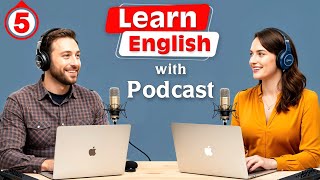 Using technology to learn English  English learning podcast  Episode 5 [upl. by Swerdna]