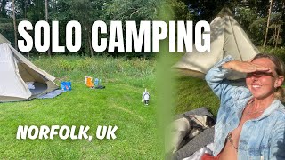 SOLO CAMPING  Norfolk [upl. by Claudy638]