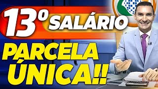 SAIU no DIÁRIO OFICIAL ANTECIPAÇÃO do 13 salário em PARCELA ÚNICA [upl. by Analle42]