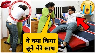 Kissing Prank On Parents 😭  Gone Wrong ❌  Prank In India  Skater Himanshu [upl. by Parsifal835]