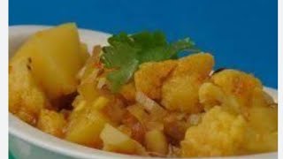 टिफीन साठी झटपट झणझणीत बटाटा फ्लावर रस्सा भाजी ll how to make flower batata rassa bhaji recipe [upl. by Ibbison]