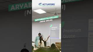 Here are some key insights from the Actuarial Science seminar at Aryabhatta College [upl. by Karmen]