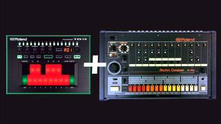 Roland aira Tr8  Tb303 and Tr808  Tb3 [upl. by Fee]