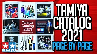 Tamiya Catalog 2021 Catalogue Page by Page With New Range [upl. by Nitaf]