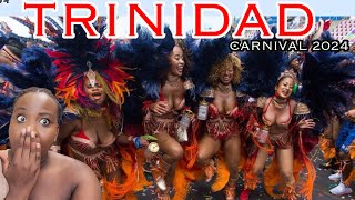 African Girl SHOCKED 😲 at Trinidad and Tobago Carnival 🇹🇹 [upl. by Niotna]