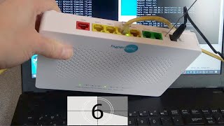 How to factory reset a Hyperoptic ZTE ZXHN H298A Router [upl. by Ninehc743]