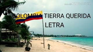 COLOMBIA TIERRA QUERIDA LETRA  FR MUSIC [upl. by Ocirrej]