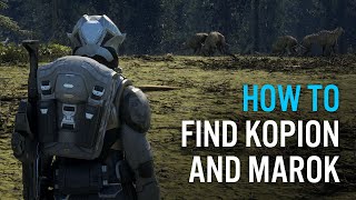 Star Citizen 323 EPTU  How to Find Kopion and Marok [upl. by Meris]