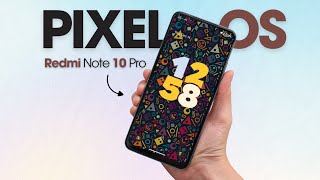 PixelOS Android 14 For Redmi Note 10 Pro is INCREDIBLE🔥 [upl. by Ayekat]