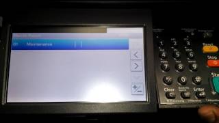 MAINTANCE MODE KYOCERA M3550 [upl. by Bruns520]