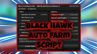 NEW Black Hawk Rescue Mission 5 Auto Farm Script  Infinite XP  Infinite Money  AND MORE [upl. by Eimar]