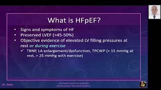 HFpEF Heart Failure with Preserved Ejection Fraction Pathophysiology Phenotypes and Management [upl. by Dodds74]