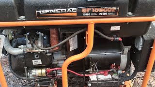 Generac Generator Troubleshooting No Spark No Run GP15000X gregsanswers generac generator [upl. by Marva]