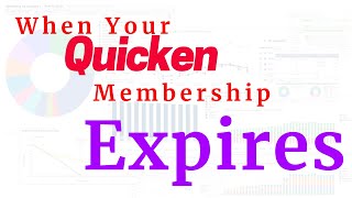 What Happens When Your Quicken Membership Expires [upl. by Alyose]