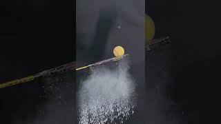 impact of the ball SLOW MOTION slow slowmotion slowness freezetime interesting discovery [upl. by Amling783]