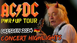 ACDC  CONCERT HIGHLIGHTS  Dresden 16062024 quotPOWER UPquotTour [upl. by Gothard]