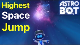 Astro Bot Highest Space Jump [upl. by Adleremse]