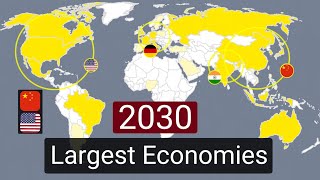 Top 30 Largest Economies in 2030 GDP nominal [upl. by Nims]