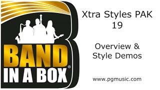 BandinaBox®  Xtra Styles PAK 19 Demos [upl. by Molton]