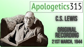 CS Lewis Original Recording [upl. by Ahsiri]