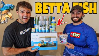 Buying NEW BETTA FISH AQUARIUM Kit [upl. by Ob996]