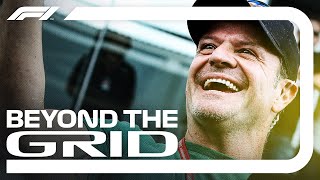 Rubens Barrichello On Records Schumacher amp Senna  Beyond The Grid  Official F1 Podcast [upl. by Lairbag]