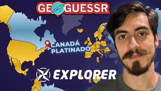 EU PLATINEI O SUBESTIMADO CANADÁ NO GEOGUESSR [upl. by Stouffer]