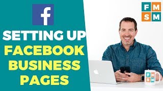 Facebook Tutorial For Setting Up A Business Page [upl. by Anaele]