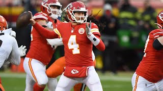 Chiefs backup quarterback Chad Henne discusses final moments of the Browns game [upl. by Aeila245]