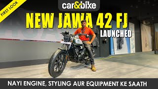 Nayi aur Dumdaar JAWA 42 FJ ka first look [upl. by Atineg]