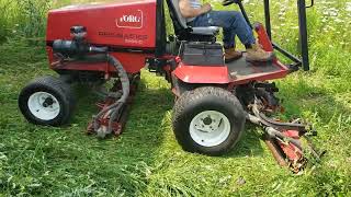 TORO REELMASTER 5400D FAIRWAY REEL MOWER [upl. by Caron]