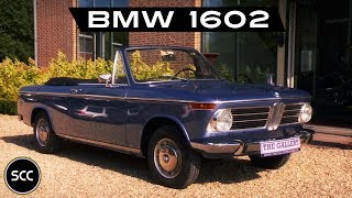 BMW 1602 Cabriolet 1971  Modest test drive  Engine sound  SCC TV [upl. by Halland676]