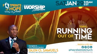 Footprints of Hope Online Series  Sabbath 29 Jan 2022  Worship Livestream™ [upl. by Goth]