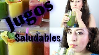 Jugoslicuadossmoothies Saludables para bajar barrigahidratar cuerpoenergia [upl. by Northington233]