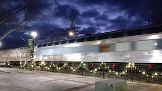 Fiercely Aggressive Norfolk Southern 4622 led 243  NS 4296242 w Passengers Cars Amtrak Cres19 [upl. by Gypsy]